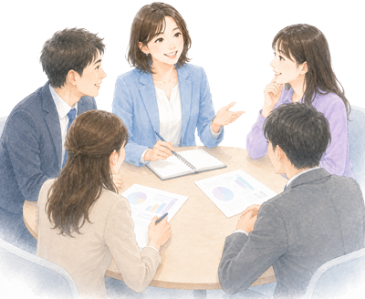 話し合いの様子