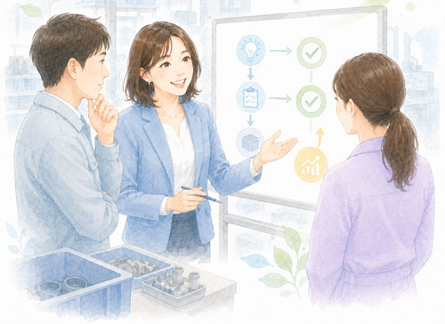 現場改善の様子
