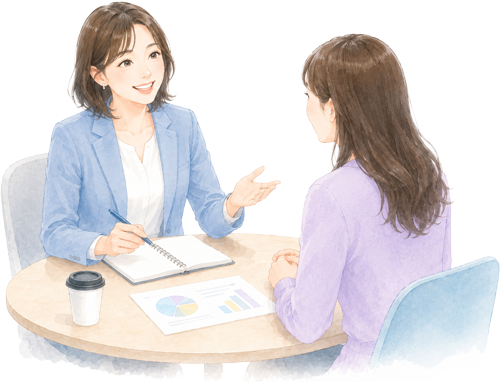 キャリア相談の様子