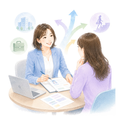キャリア相談の様子